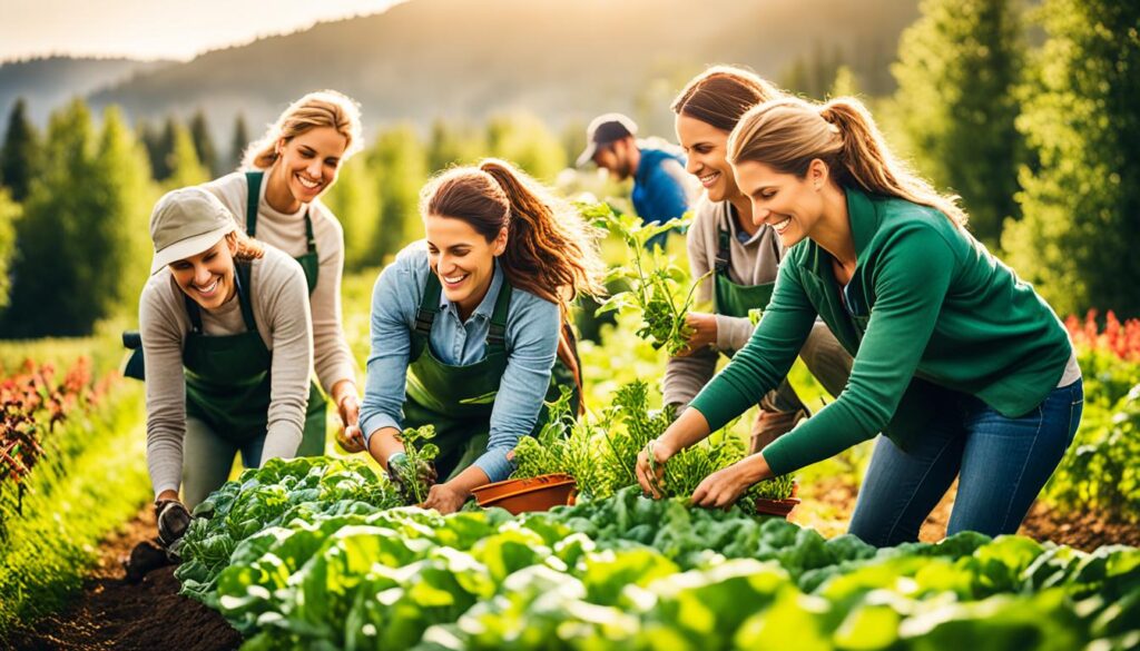 Gesellschaftliches Engagement für nachhaltige landwirtschaftliche Praktiken