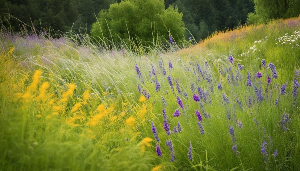 Gras- und Krautsäume zur Förderung der Biodiversität