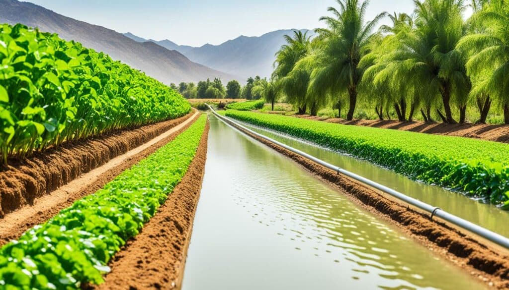 Landwirtschaft und Bewässerungssysteme