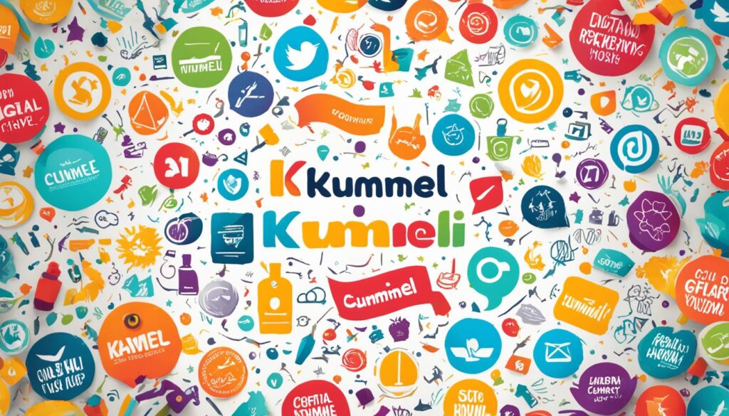 Digitale Werbung für Kümmelprodukte